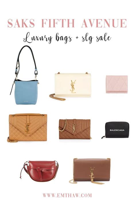 saks fifth avenue ysl bags sale|saks fifth avenue bags sale.